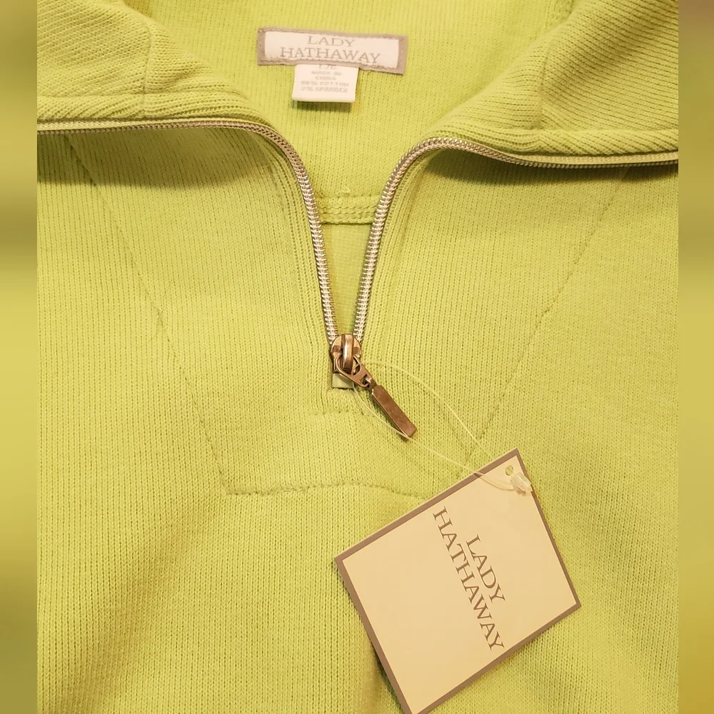 NWT Lady Hathaway sweater size L 🐸 - Picture 3 of 5